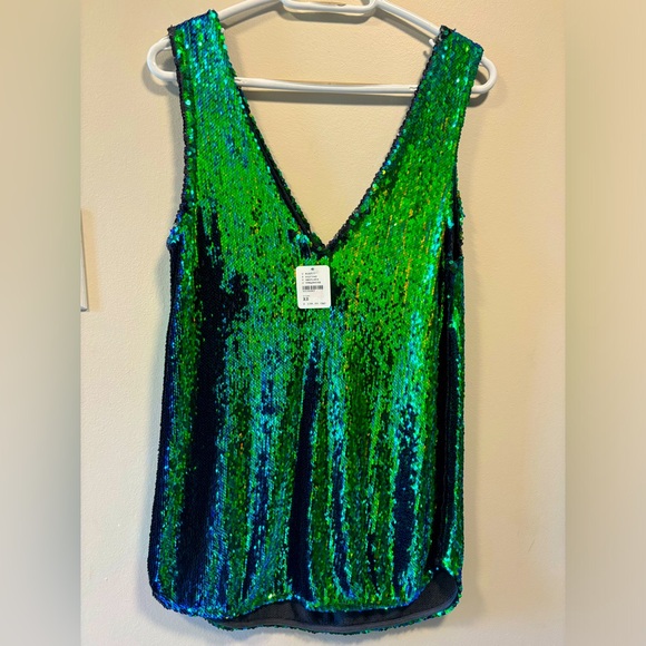 NWT Free People Sequin Dress. XS - Picture 1 of 9